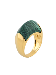 Malachite Tempo Ring