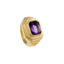 Amethyst Steps Ring