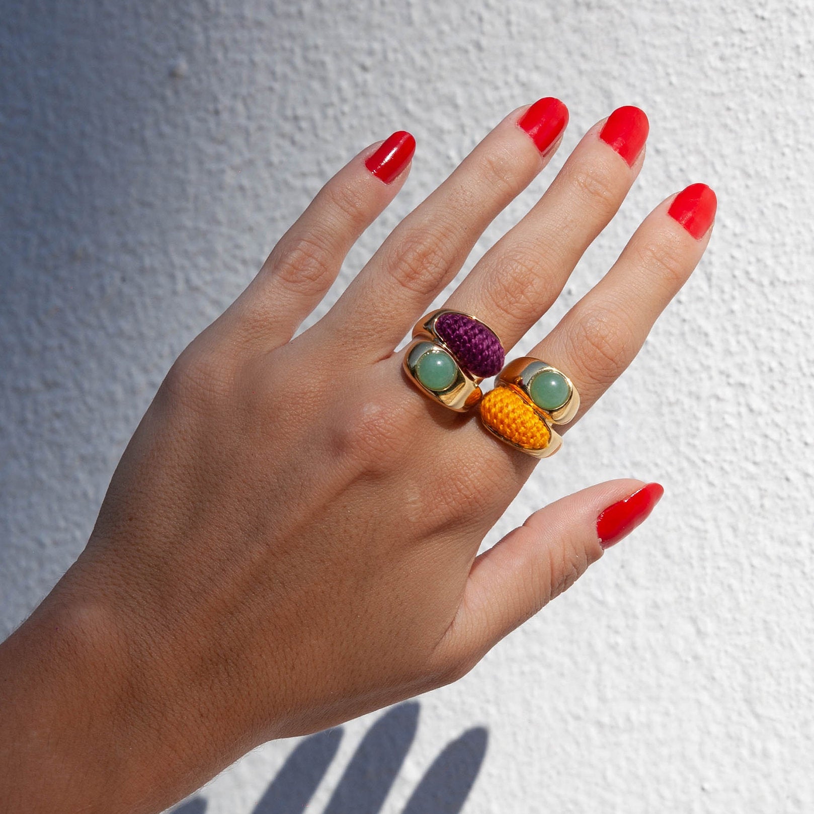 Orange Paris Ring