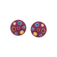 Beet Cosmo Earrings